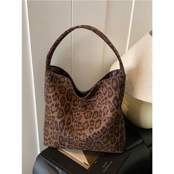 Leopard Print Handbag - Picture 2 of 9
